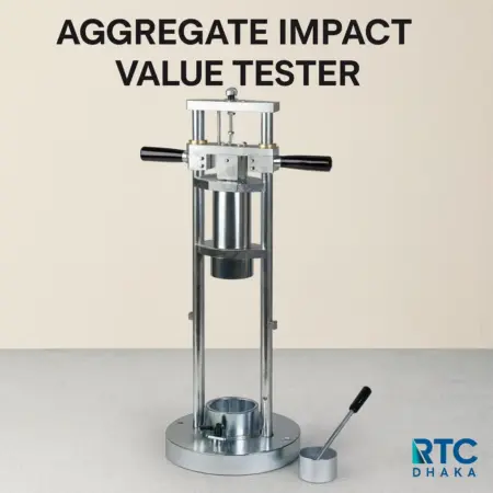 Aggregate Impact Value Tester used for testing aggregate impact resistance in civil laboratory, supplied by RTCDHAKA