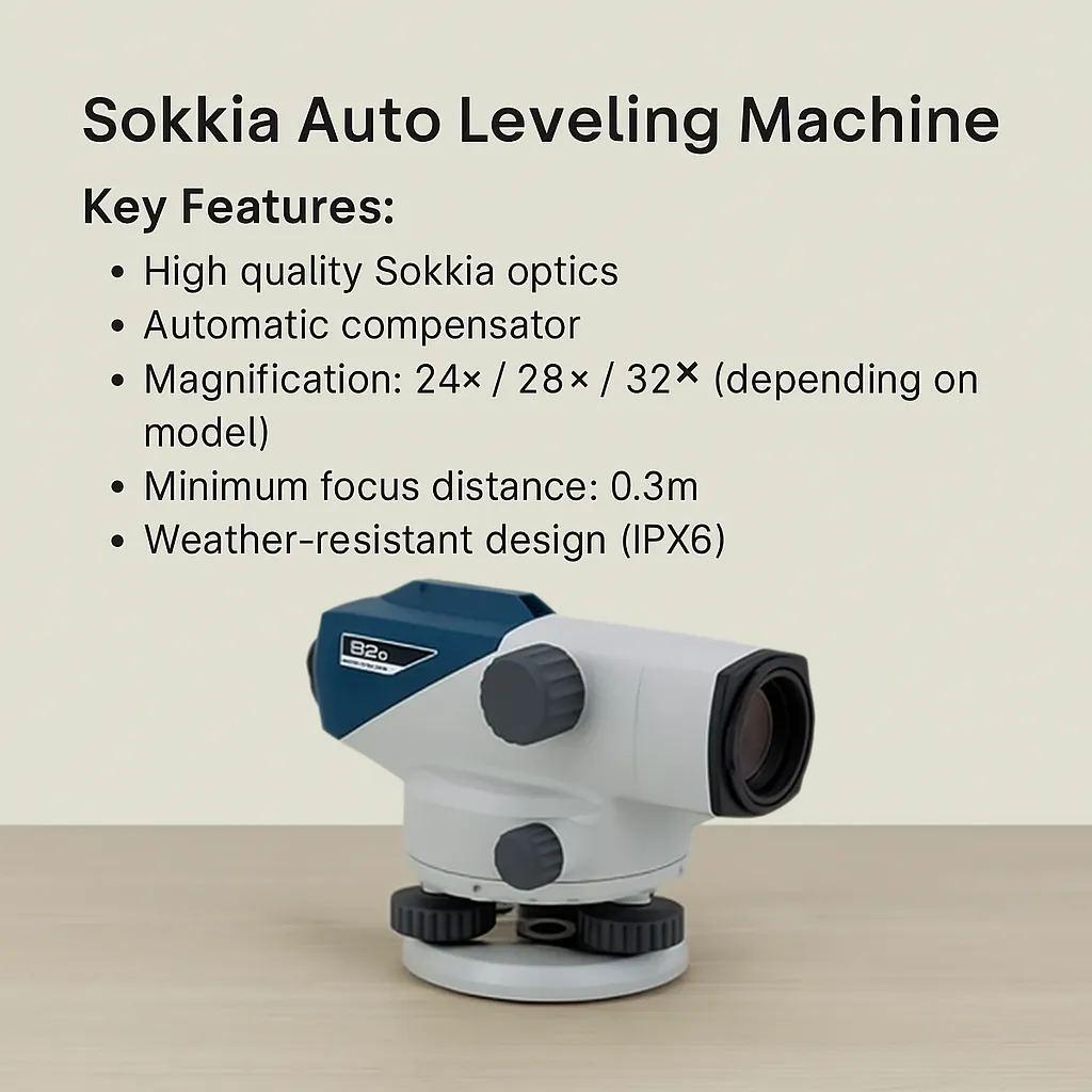 Sokkia Auto Leveling Machine B20 | Best Price in Bangladesh