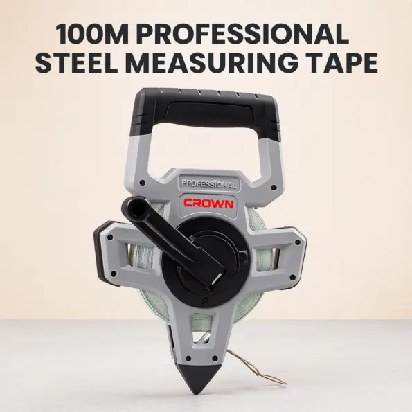 100M Professional Steel Measuring Tape | Heavy-Duty Surveying Tool – RTC Dhaka 1 Soil testing