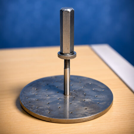 Professional Perforated Laboratory Metal Disc Accessory for Soil Testing Equipment | Rahim Trading Corporation