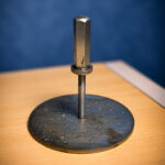 Perforated Metal Disc Attachment for Soil Testing Laboratory Equipment | RTC Dhaka Bangladesh