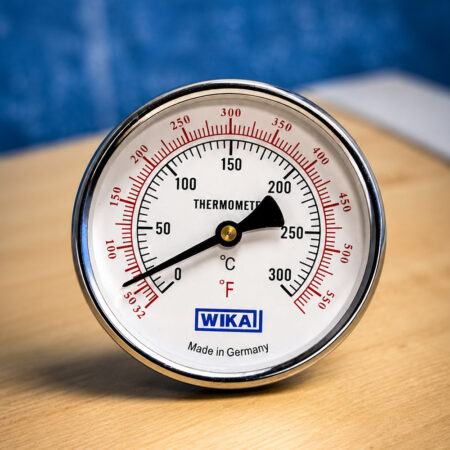 Stainless Steel Probe Type WIKA Dial Thermometer for Industrial and Laboratory Applications | RTC Dhaka