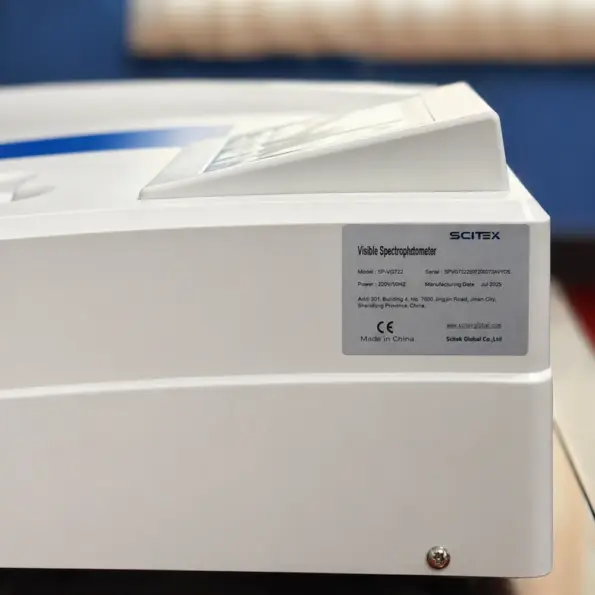 visible spectrophotometer SP-VG722 side profile device