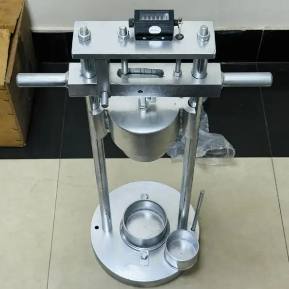 Aggregate Impact Value Tester used for testing aggregate impact resistance in civil laboratory, supplied by RTCDHAKA
