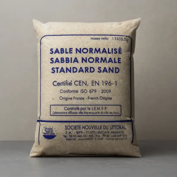 SABLE NORMALIZE, STANDARD SAND, EN-196-1 SAND 1 SABLE NORMALIZE STANDARD SAND EN 196 1 SAND