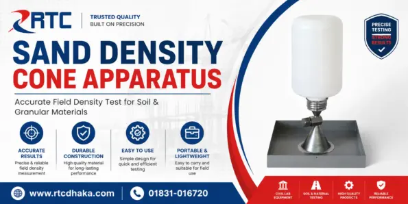 Sand Density Cone Apparatus for Field Density Testing | RTC Dhaka Bangladesh