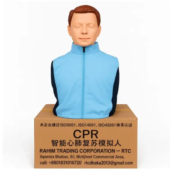 Manual Half Body CPR Training Model - Male 1 CPR Helf Body