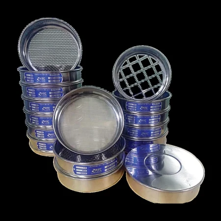 Sieves For send Size: 4/8/16/30/50/100/200 mesh with Led and Pan