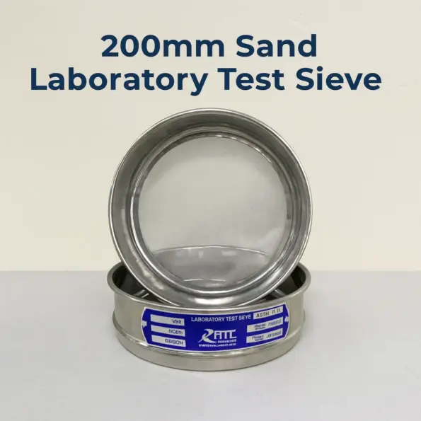 200mm Sand Laboratory Test Sieve | Standard Soil & Aggregate Testing Sieve – RTC Dhaka 1 Sieves