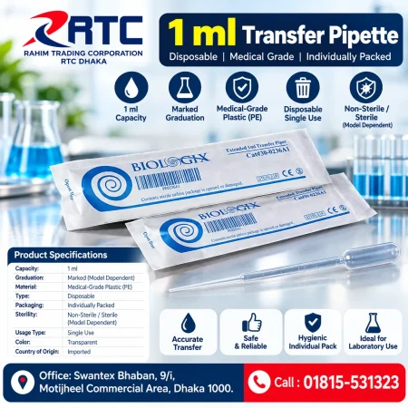 1ml transfer pipette cylinder mold