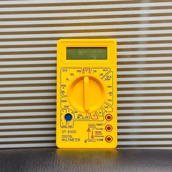 Digital Multimeter DT830B LCD for voltage current and resistance measurement