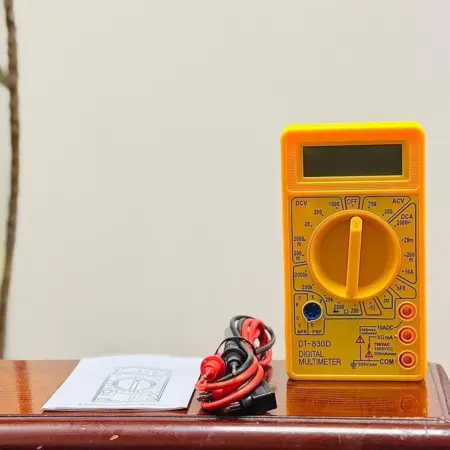 Digital Multimeter DT830B LCD for voltage current and resistance measurement