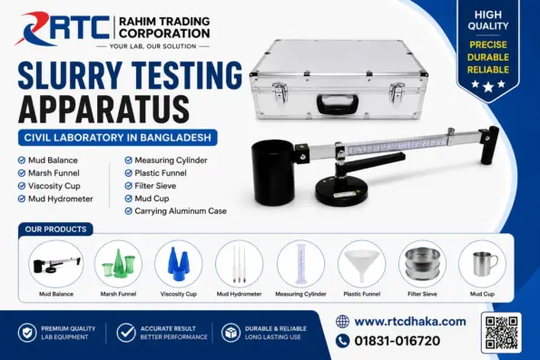 Slurry Testing Apparatus Civil Laboratory Equipment Bangladesh | RTC