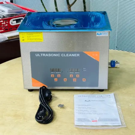 22 liter ultrasonic cleaner machine for laboratory and surgical equipment cleaning with digital control panel