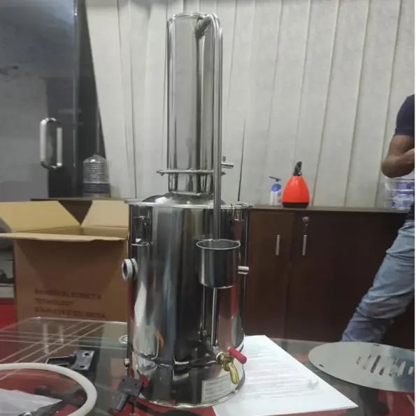 Distilled Water Plant DZ-10 for laboratory use in Bangladesh