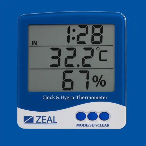 Zeal Digital Clock & Hygro-Thermometer 1 Zeal Meter