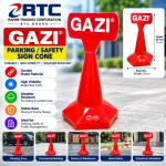 GAZI red plastic parking and safety sign cone by RTC Dhaka