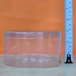 transparent plastic food packaging container single piece