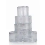 transparent plastic food packaging container for cake and biscuit