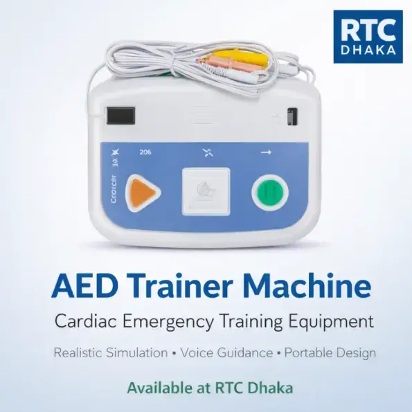 Automated External Defibrillator AED machine for cardiac emergency Bangladesh