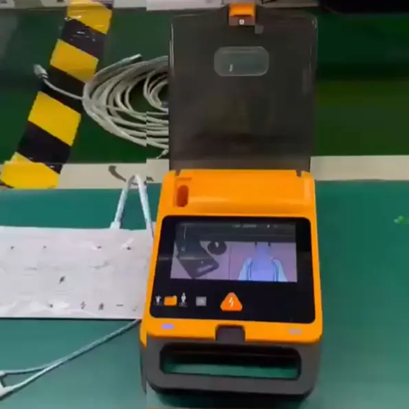 Automated External Defibrillator (AED) Training Model ZK/AED891C Back View
