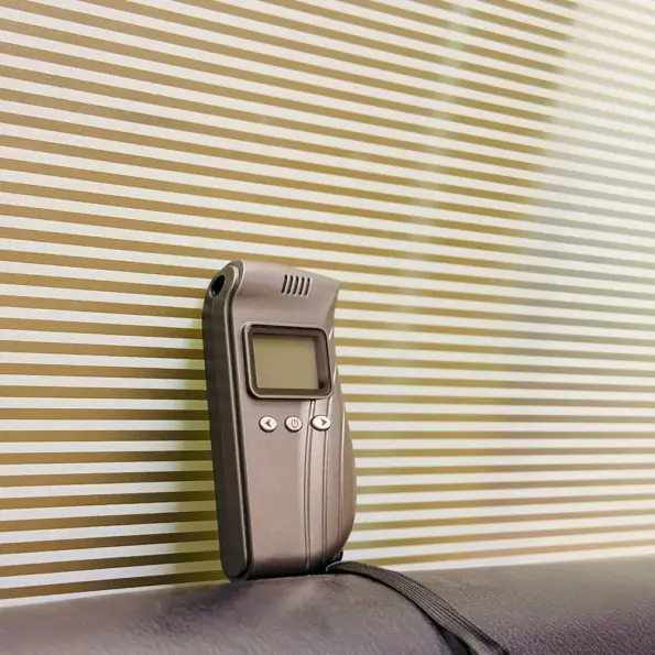 digital alcohol tester breath analyzer with lcd display portable device