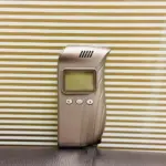 digital alcohol tester breath analyzer with lcd display portable device