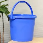 Plastic Bucket BD blue water bucket with handle