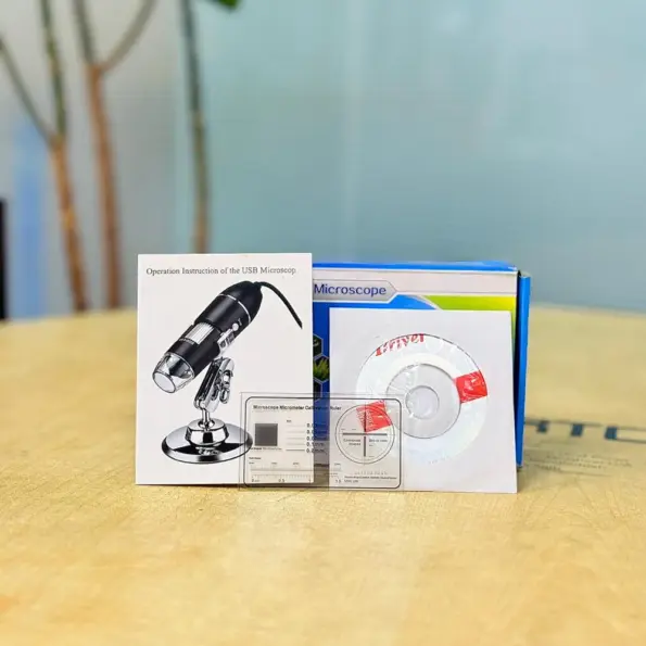 USB digital microscope portable 1000x microscope camera with stand