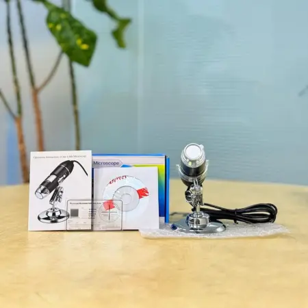 USB digital microscope portable 1000x microscope camera with stand