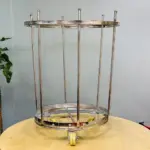 Industrial bucket BD heavy duty wheel bucket with stainless frame