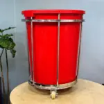 Industrial bucket BD heavy duty wheel bucket with stainless frame