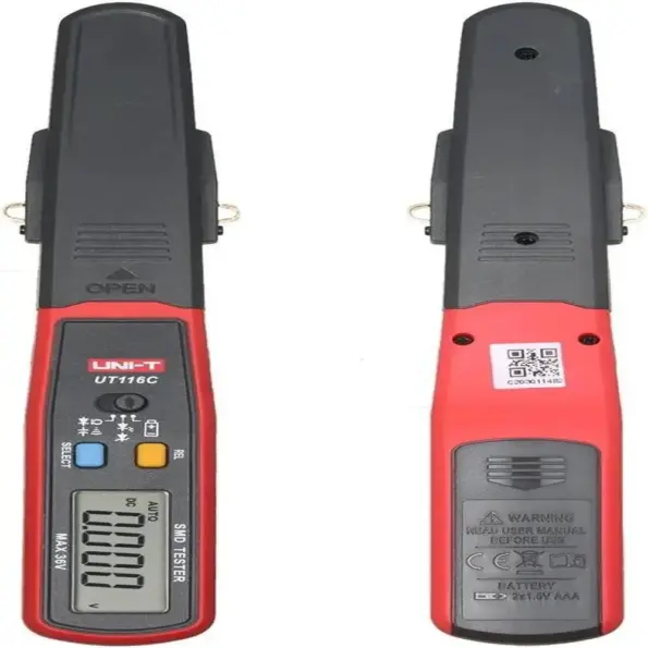 UNI-T UT116C SMD tester tweezers multimeter