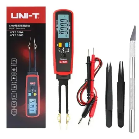 UNI-T UT116C SMD tester tweezers multimeter