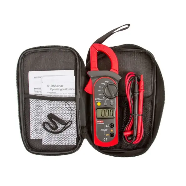 UNI-T UT200B+ clamp meter with accessories