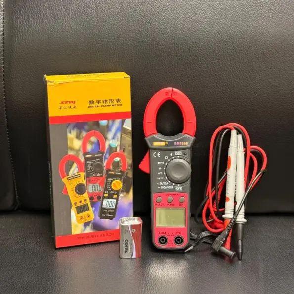 Digital clamp meter BD BM5266 AC DC multimeter tester
