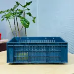 Heavy Duty Plastic Storage Crate for Warehouse Use in Bangladesh