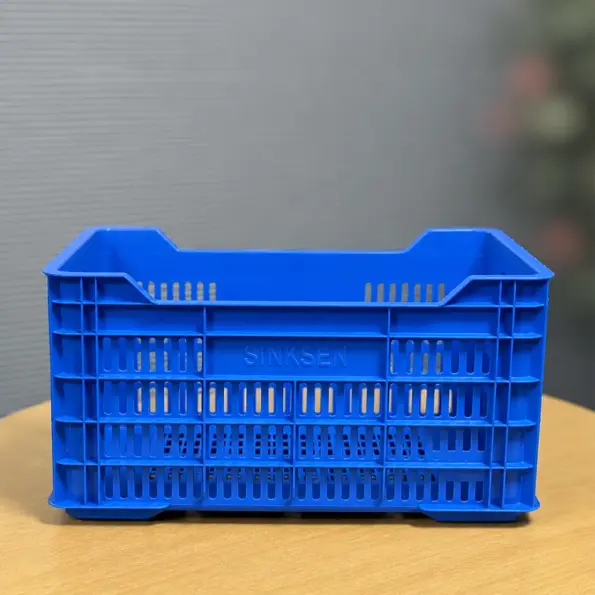 plastic crate ventilation design Bangladesh airflow storage crate