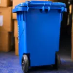 60 Liter Plastic Pedal Dustbin for Waste Management