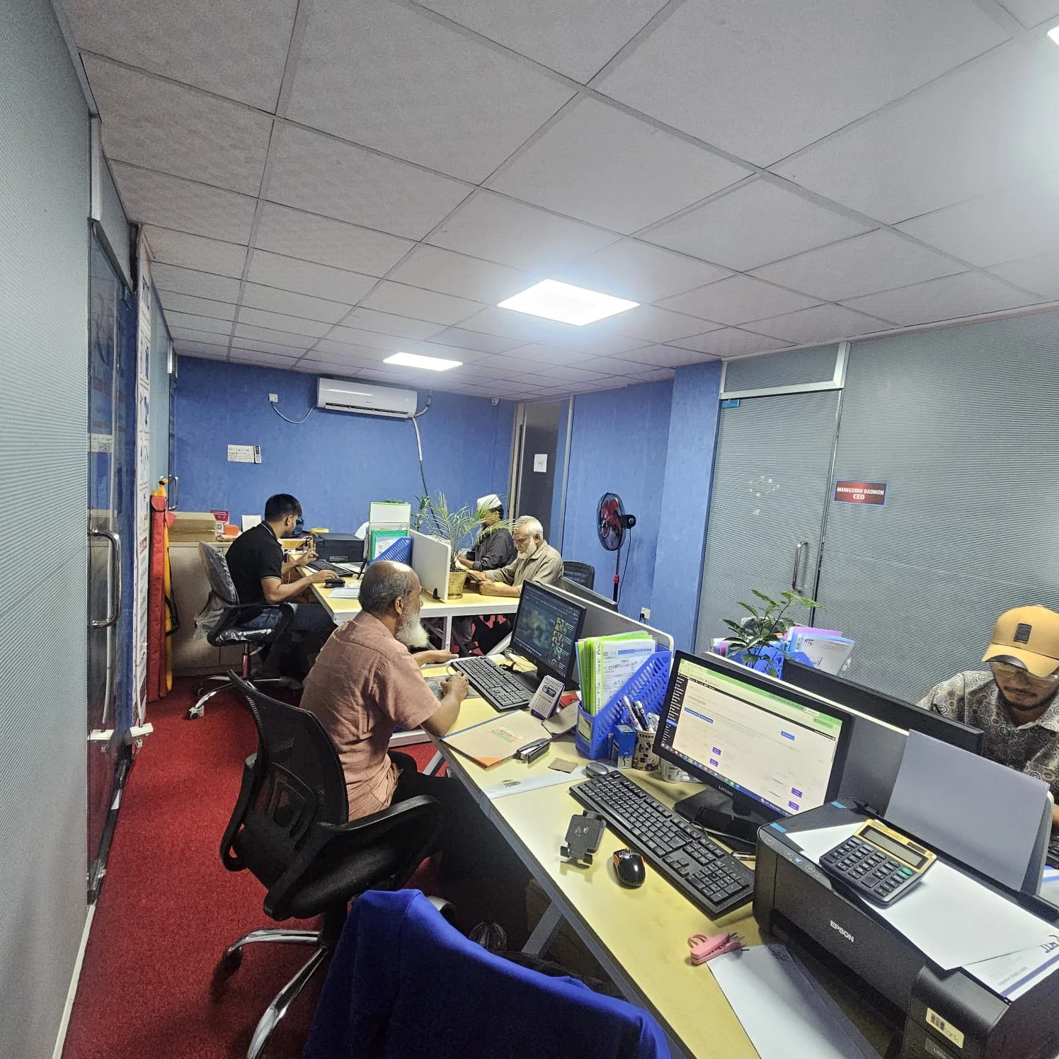 RTC Dhaka office team and staff at work -02