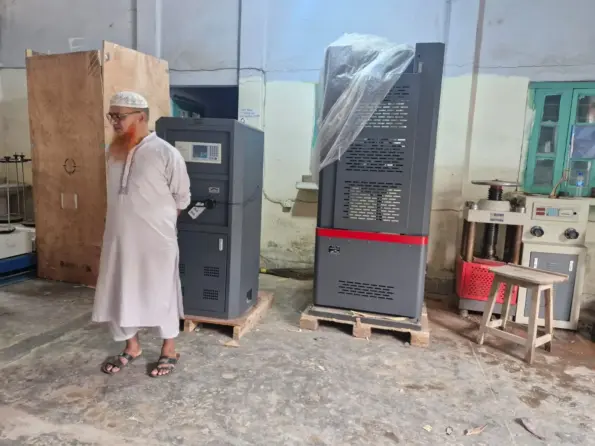 Universal Testing Machine supplied by RTC Dhaka to Feni Polytechnic Institute