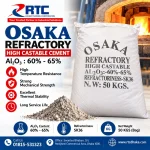 Osaka Refractory High Castable Cement Al2O3 60-65% 50kg