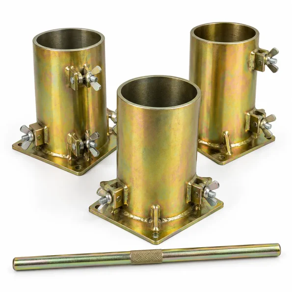 Civil laboratory concrete test molds