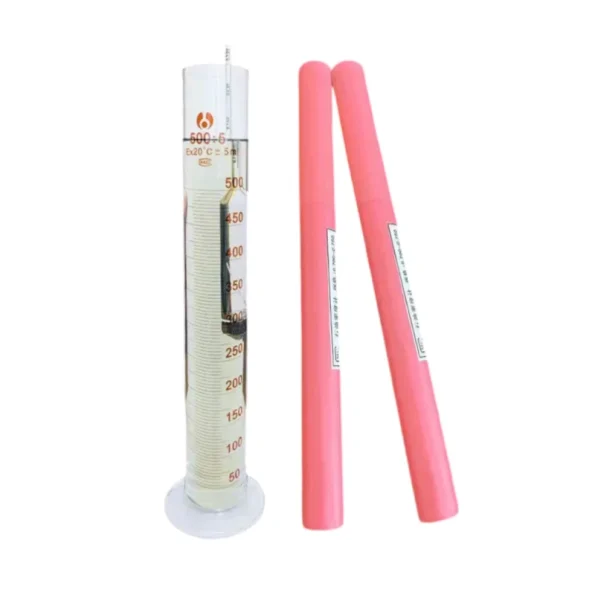 0.001g/cm Division 0.7-1.1 Range Borosilicate Glass Lead Free For Gasoline Diesel Crude Oil Density Testing Petroleum Hydrometer