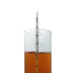 0.001g/cm Division 0.7-1.1 Range Borosilicate Glass Lead Free For Gasoline Diesel Crude Oil Density Testing Petroleum Hydrometer
