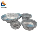 200ml Aluminum General Purpose Foil Tray Lab Weighing Dish
