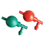 3-Way Rubber Pipette Filler Bulb Lab Quantitative Suction Ball for Glass Pipette Liquid Transfer
