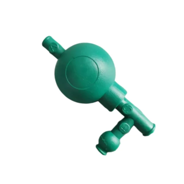 3-Way Rubber Pipette Filler Bulb Lab Quantitative Suction Ball for Glass Pipette Liquid Transfer