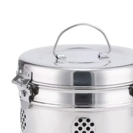 304 Stainless Steel Care Jar Empty Metal Cream Canister Airtight Cosmetic Storage Container Custom Logo Wholesale