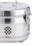 304 Stainless Steel Care Jar Empty Metal Cream Canister Airtight Cosmetic Storage Container Custom Logo Wholesale
